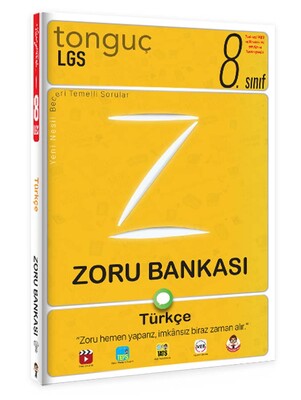 Tonguç Akademi 8.Sınıf Türkçe Zoru Bankası