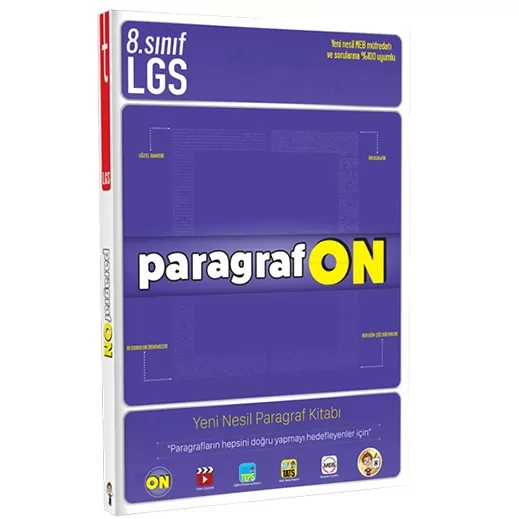 Tonguç Akademi Yayınları - Tonguç Akademi ParagrafON 5 6 7. Sınıf ve LGS