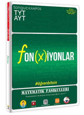 Tonguç Akademi TYT AYT Matematik Fasikülleri - Fonksiyonlar