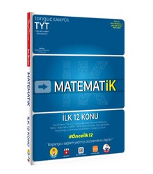 Tonguç Akademi Yayınları - Tonguç Akademi TYT Matematik İlk 12 Konu Soru Bankası