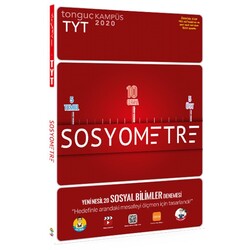 Tonguç Akademi Yayınları - Tonguç Akademi TYT Sosyometre 20 Deneme