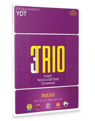 Tonguç Akademi YDT 3 Lü TRIO Denemeleri