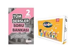 Tudem Yayınları - Tudem 2.Sınıf Tüm Dersler Soru Bankası Yayfen Gözde Sınıf Hikaye Serisi Seti