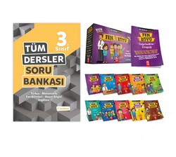 Tudem Yayınları - Tudem 3.Sınıf Tüm Dersler Soru Bankası Model Fen Köyü Seti