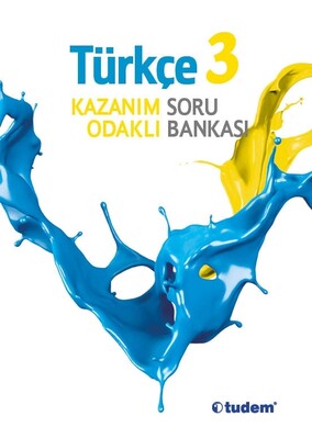 Tudem 3.Sınıf Türkçe Kazanım Odaklı Soru Bankası
