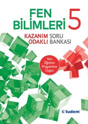 Tudem Yayınları - Tudem 5.Sınıf Fen Bilimleri Kazanım Odaklı Soru Bankası