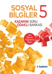 Tudem Yayınları - Tudem 5.Sınıf Sosyal Bilgiler Kazanım Odaklı Soru Bankası