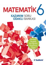 Tudem Yayınları - Tudem 6.Sınıf Matematik Kazanım Odaklı Soru Bankası