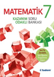 Tudem Yayınları - Tudem 7.Sınıf Matematik Kazanım Odaklı Soru Bankası