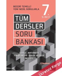 Tudem Yayınları - Tudem 7.Sınıf Tüm Dersler Soru Bankası