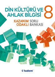 Tudem Yayınları - Tudem 8.Sınıf Din Kültürü ve Ahlak Bilgisi Kazanım Odaklı Soru Bankası