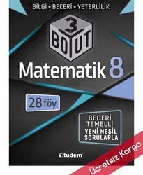 Tudem Yayınları - Tudem 8.Sınıf Matematik 3 Boyut