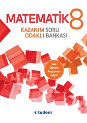 Tudem Yayınları - Tudem 8.Sınıf Matematik Kazanım Odaklı Soru Bankası