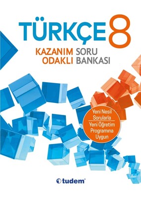 Tudem 8.Sınıf Türkçe Kazanım Odaklı Soru Bankası