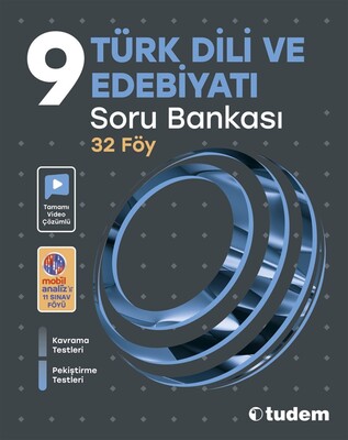 Tudem 9.Sınıf Türk Dili ve Edebiyatı Soru Bankası