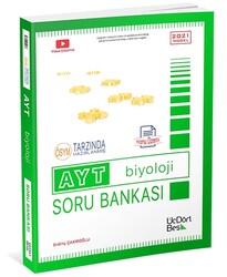 Üçdörtbeş Yayınları - ÜçDörtBeş AYT Biyoloji Soru Bankası