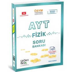 Üçdörtbeş Yayınları - ÜçDörtBeş AYT Fizik Soru Bankası