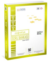 Üçdörtbeş Yayınları - ÜçDörtBeş TYT Coğrafya Soru Bankası
