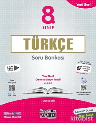 Üçgen Akademi 8. Sınıf Türkçe Soru Bankası