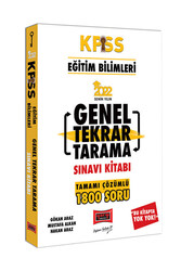 Yargı Yayınları - Yargı KPSS Eğitim Bilimleri Tamamı Çözümlü Genel Tekrar Tarama Sınavı Kitabı