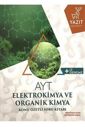 Yazıt Yayınları - Yazıt AYT Elektrokimya ve Organik Kimya Konu Özetli Soru Bankası