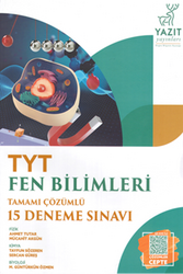 Yazıt Yayınları - Yazıt TYT Fen Bilimleri 15 Deneme Sınavı
