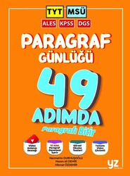 YZ Yayınları - YZ Yayınları TYT Msü Kpss Dgs Ales 49 Günde Paragrafın Günlüğü