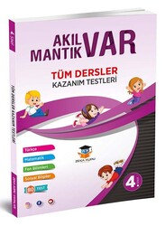 Zeka Küpü Yayınları - Zeka Küpü 4.Sınıf Akıl Var Mantık Var Tüm Dersler Kazanım Testleri 